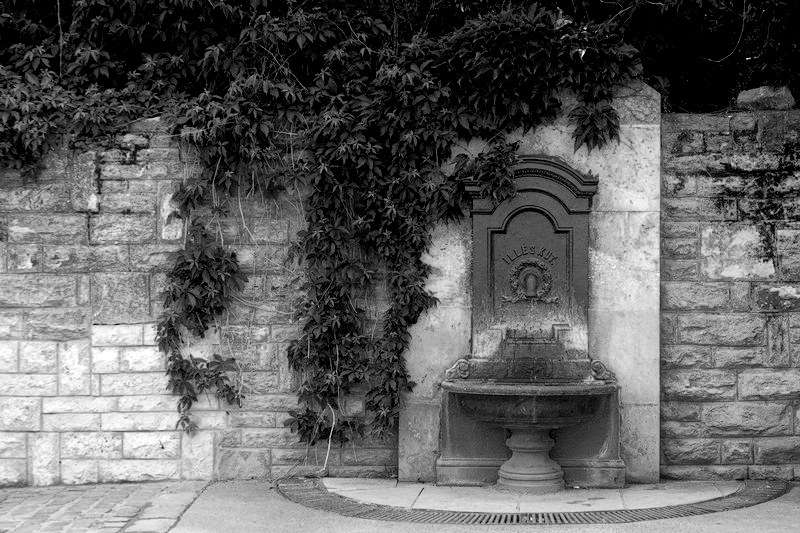 Erfrischungsoase - Brunnen auf der Fischerbastei