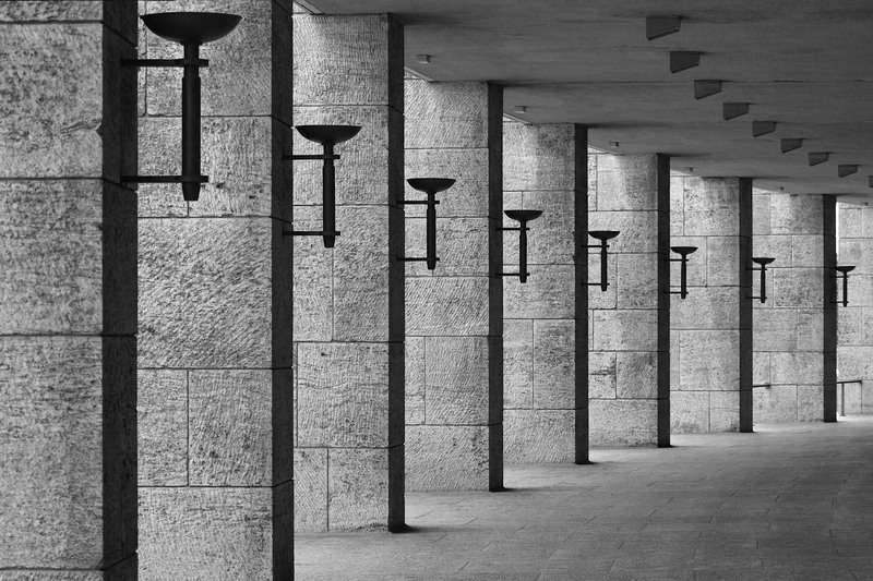 Olympiastadion Berlin - Blick in den Außenring