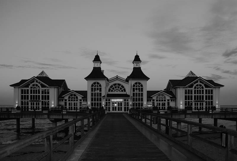 Seebrücke Sellin auf Rügen