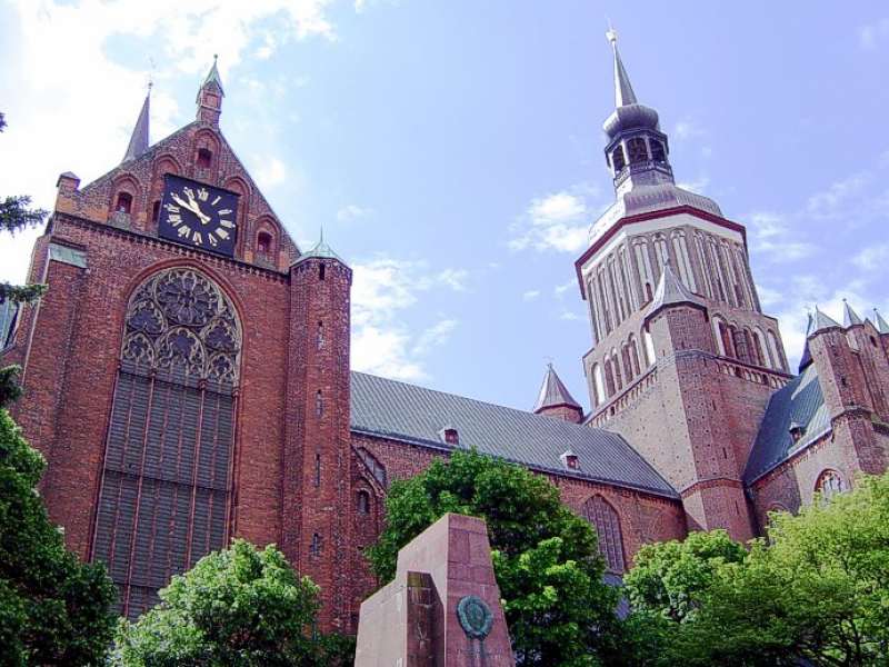 Marienkirche Stralsund am Neuen Markt