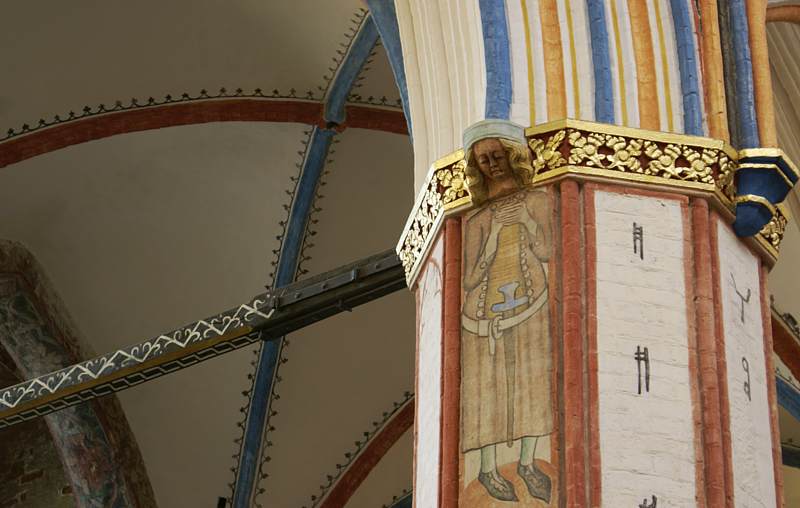 Nikolaikirche Stralsund - Gewölbemalerei