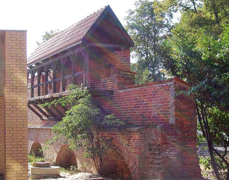 Alte Verteidigungsanlagen der Stadtmauer Stralsund