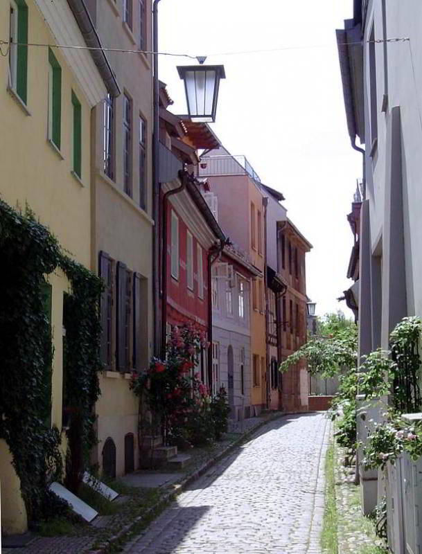 Altstadtgasse in Stralsund - Badstüber Straße