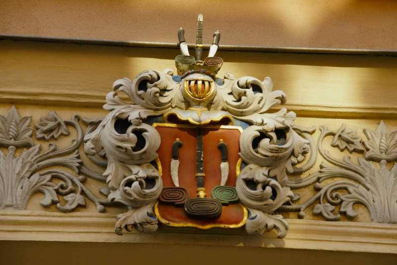 Wappen am Gewandhaus Stralsund