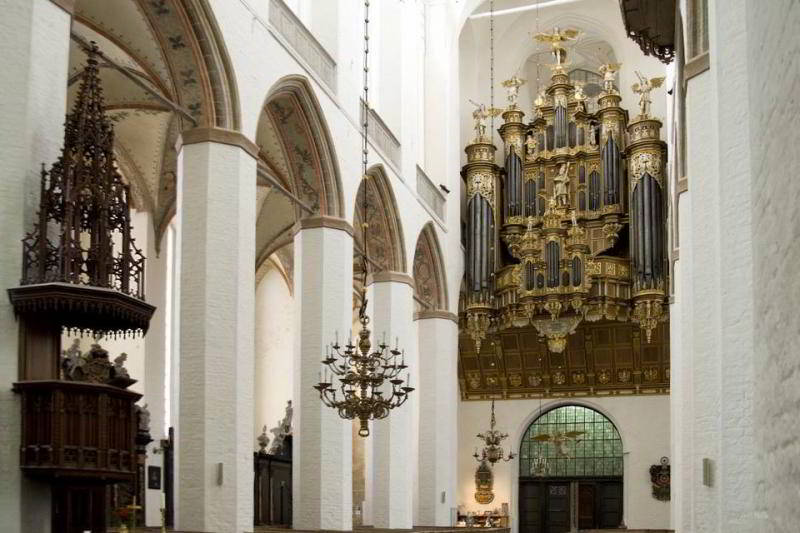 Stellwagen-Orgel in der Marienkirche Stralsund
