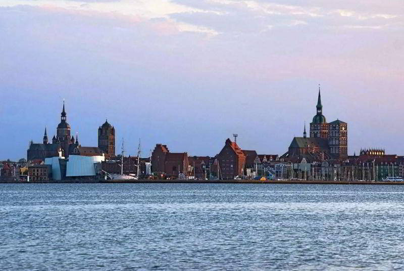 Stralsund in der Abendsonne