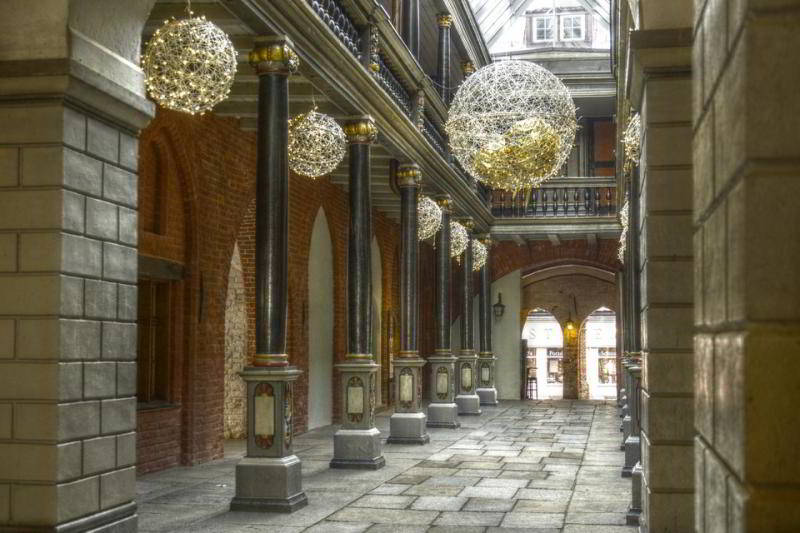 Weihnachten im Rathausdurchgang Stralsund
