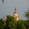 Fotografie: Marienkirche in Stralsund bei Regen