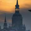 Fotografie: Fotografie der Marienkirche Stralsund im Winter