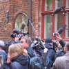 Fotografie: Pressemeute beim Besuch des Französischen Präsidenten in Stralsund