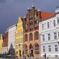 Fotografie: Wulflamhaus am Alten Markt in Stralsund