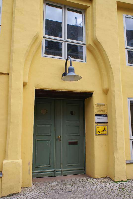 Haustür in der Mühlenstraße Stralsund