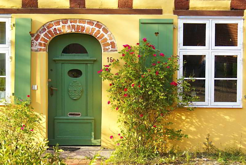 Johanniskloster Stralsund - Haustür