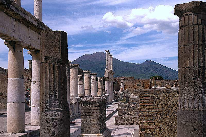 Italien - Pompeji und Vesuv