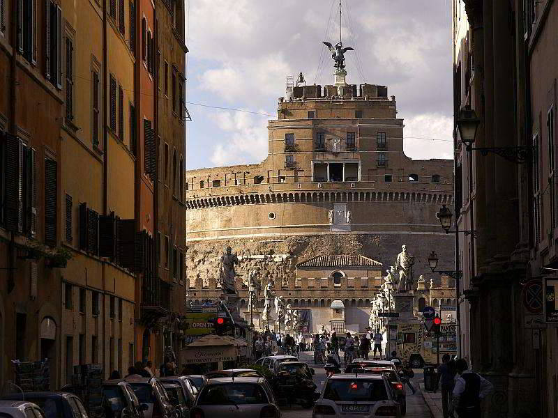 Rom - Engelsburg beim Vatikan