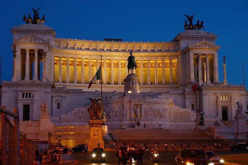 Piazza Venezia in Rom - Il Monumento