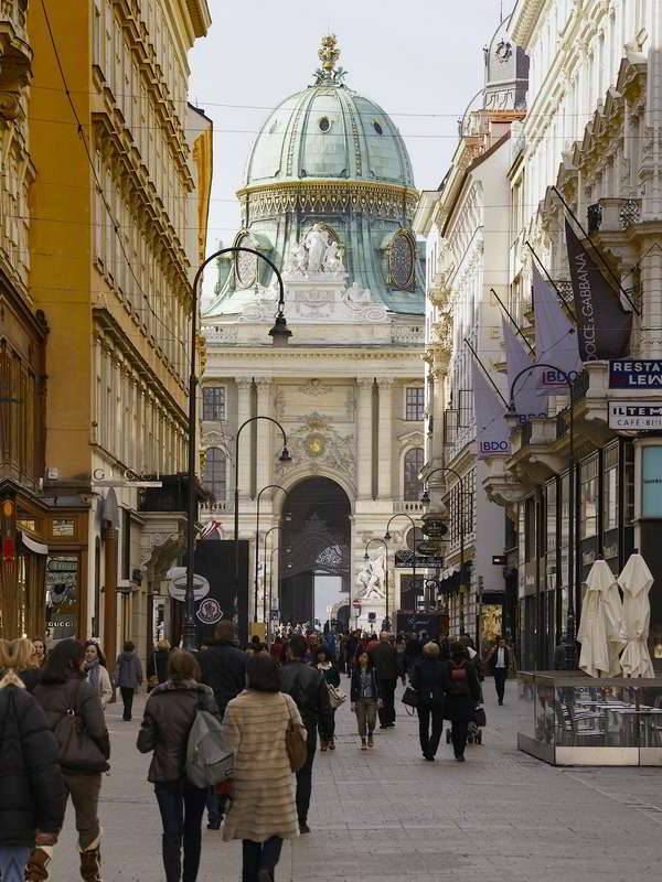 Wien - Blick zur Hofburg