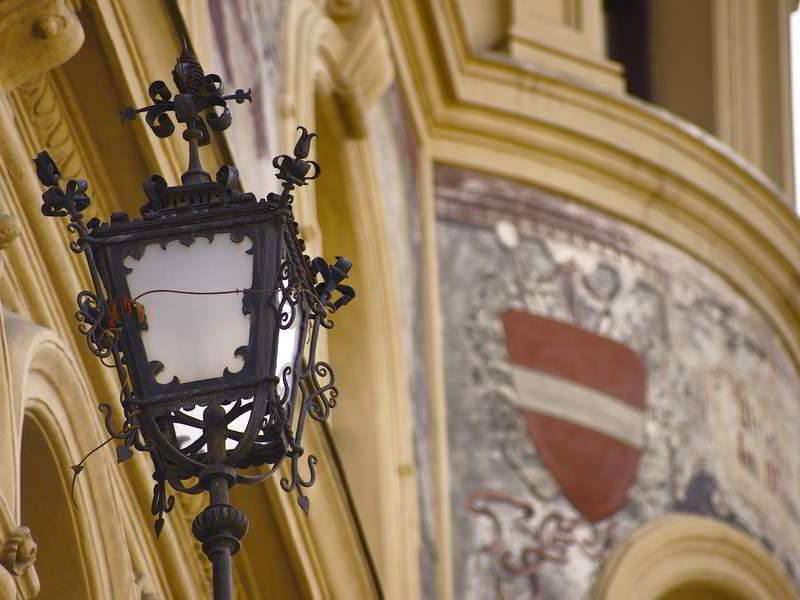 Laterne am Stephansplatz in Wien