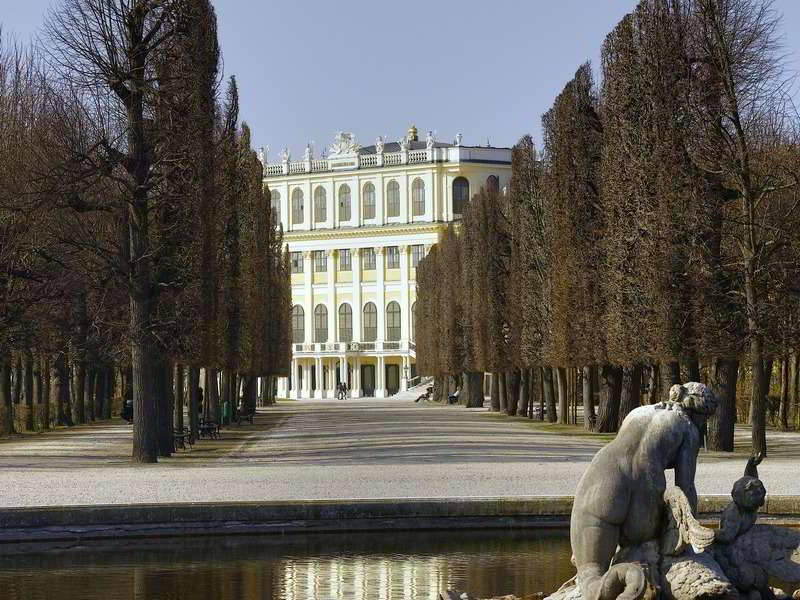 Schlosspark Schönbrunn in Wien