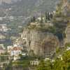 Fotografie: Amalfiküste Italien - Bergfriedhof